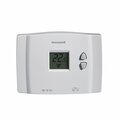 American Imaginations Rectangle White Digital Thermostat Plastic AI-37319